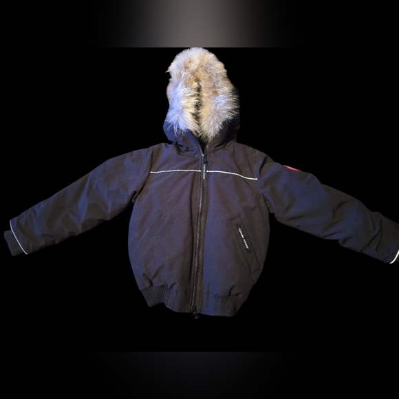 Canada Goose Kids Parka - Black - Picture 2 of 5